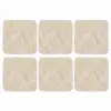 Structuur - Spikkels - Beige onderzetter kurk middel 366 -3d