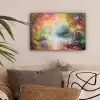 Landschap - Olieverf - Kleurrijk - Natuur canvas 2cm klein -sfeer1