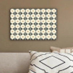 Sierlijk - Ornament - Blauw canvas 2cm klein 34 -sfeer3