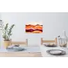 Abstract - Landschap - Golven Muursticker klein -eettafel
