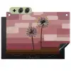 Illustratie - Bloemen - Vlakken - Abstract Inductie beschemer met haakjes klein -3d