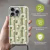 Artistiek - Modern - Groen Hoesje iPhone 16 Pro Max met koord klein 804 -sfeer2_NL