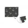 Patroon - Kersen - Goud - Chrome fotobehang vinyl groot -3d