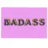 Felroze - Badass - Panterprint - Schaduw Deurmat klein -zkaufland3d