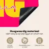 Dream big - Roze - Geel - Minimalistisch Inductie beschemer met haakjes klein -ky-onderkant-nl