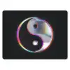 Yin-Yang - Cirkel - Regenboog muismat rubber klein -3d