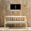 Paard - Modern - Portret Tuinposter op houten frame 2 cm dik klein -sfeer4
