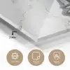 Schaakstuk - Koning - Zwart - Marmer plexiglas 5mm klein -sfeer2