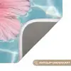 Hibiscus - Water - Roze Badmat klein -USP_AntislipNL