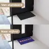 Badass - Panterpint - Schaduw - Roze Deurmat klein -voor-na_NL