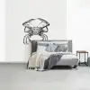 Tuinposter zwart wit - Ernst Haeckel - Vintage - Tuin - Kunst fotobehang vinyl groot -slaapkamer