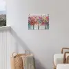 Kunst - Bomen - Natuur - Acryl tuinposter los doek klein -sfeer8