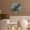 Haakse slijper - Schilderij - Gereedschap Akoestische PET Vilt - Rond klein -sfeer1
