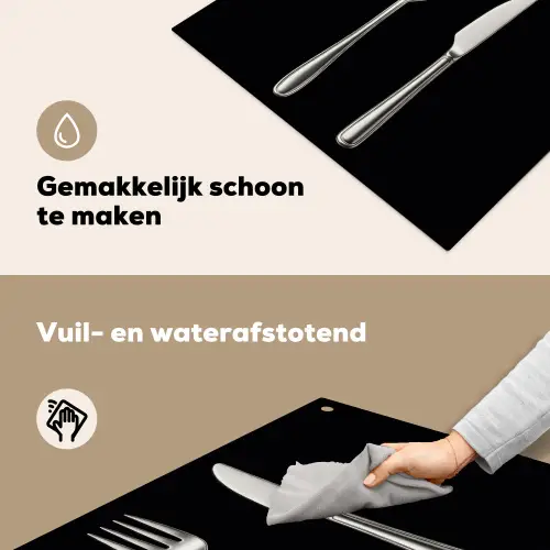 Bestek - Klassiek - Elegant Inductie beschemer met haakjes middel -ky-schoon-nl