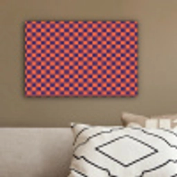 Patroon - Klassiek - Paars canvas 2cm klein 34 -sfeer3