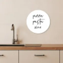 Italiaanse Drie-eenheid KitchenYeah - Keuken - Wandcirkel Forex klein -sfeer3
