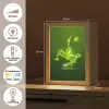 Voetbal - Groen - Omhaal Light Box met kabel klein -USP_NL