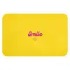 Smile - Geel - Roze Badmat klein -3d