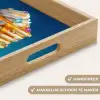 Pannenkoeken - Steentjes - Glitter - Slagroom Dienblad Rechthoek middel -USP_HandgreepNL