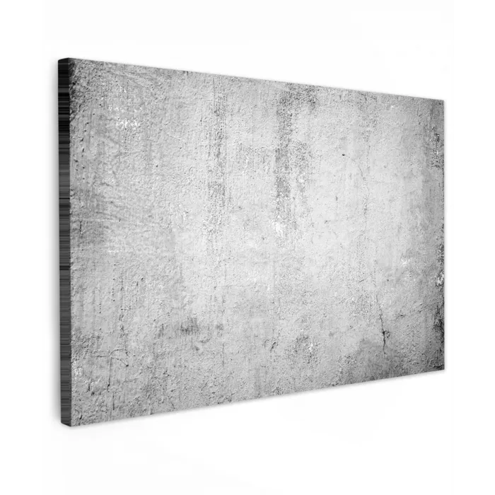 Beton - Grijs - Patroon - Vintage - Industrieel canvas 2cm klein -z3d
