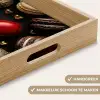 Macarons - Rood - Hart Dienblad Rechthoek middel -USP_HandgreepNL