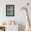 Mok - Koffie - Zigzag - Slagroom fotolijst zwart zonder passe partout klein -usfeer4_kinderkamer