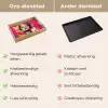 Vrouw - Abstract - Kleurrijk Dienblad Rechthoek middel -USP_VergelijkingNL