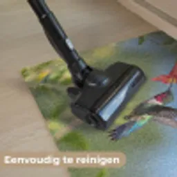 Kolibrie - Bloem - Natuur - Groen Deurmat klein -reinigen_NL