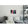Modern - Marmer - Oranje Muursticker klein -slaapkamer