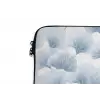 Waaier - Modern - Blauw laptophoes neopreen klein 279 -detail