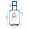 Sierlijke prinses in het wit Kinderkoffer - Blauw klein -productfoto_formaten