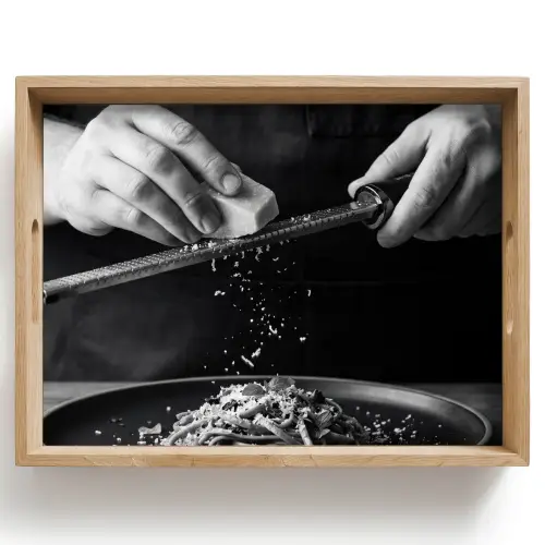 Kaas - Pasta - Rasp Dienblad Rechthoek middel -z3d_shopping