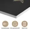 Vissen - Goud - Zwart PET vilt klein -closeup_NL