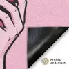 Vintage - Vrouw - Roze Deurmat klein -antislip_NL