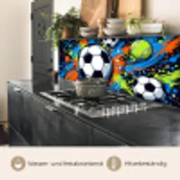 Sport - Ballen - Kleurrijk keuken achterwand 2 middel -usp_DE