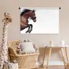 Paard - Springen - Modern Wandkleed katoen middel -wsfeer5_kind
