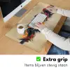 Explosie - Kleurrijk - Vormen - Abstract Muismat XXL klein -sfeer3