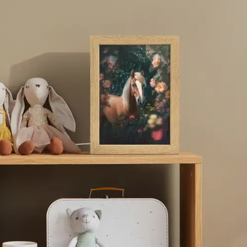 Paard - Natuur - Bloemen - Bos - Dieren Light Box met kabel klein -sfeer2_kind
