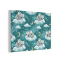 Koala's - Betoverend - Blauw PET vilt klein 837 -3d