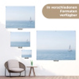 Horizon - Zeilboot - Zee tuinposter los doek klein -Xsfeer9_DE