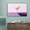 Cocktail - Paars - Minimalistisch - Citroen canvas 2cm klein -sfeer4