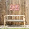 Vloeiend - Olie - Verf - Kleur Tuinposter op houten frame 2 cm dik klein 845 -sfeer4