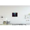 Standbeeld - Zeebodem - Koraal - Kleurrijk textielposter latten blank klein -kinderkamer