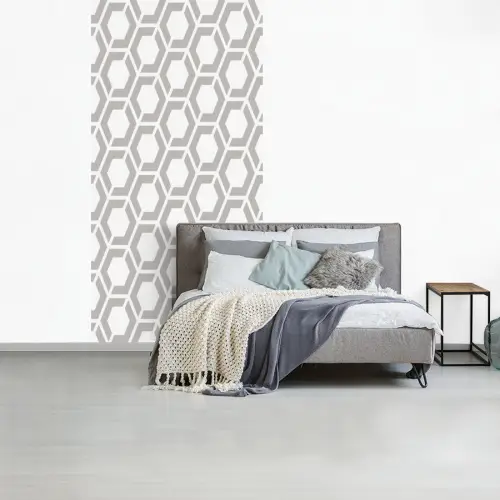 Grafisch - Patroon - Modern - Hexagon fotobehang vinyl groot 64 -slaapkamer