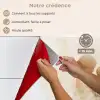 Kind - Moeder - Waterverfschilderij keuken achterwand spatscherm klein -spatscherm_FR
