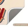 Oh honey - Rood - Schaduw Badmat klein -USP_AntislipNL