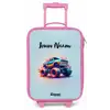 Fierce Wheels Kinderkoffer - Roze klein -zz3dotto