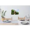 Uil - Boomstronk - Bos - Lucht Muursticker klein -eettafel
