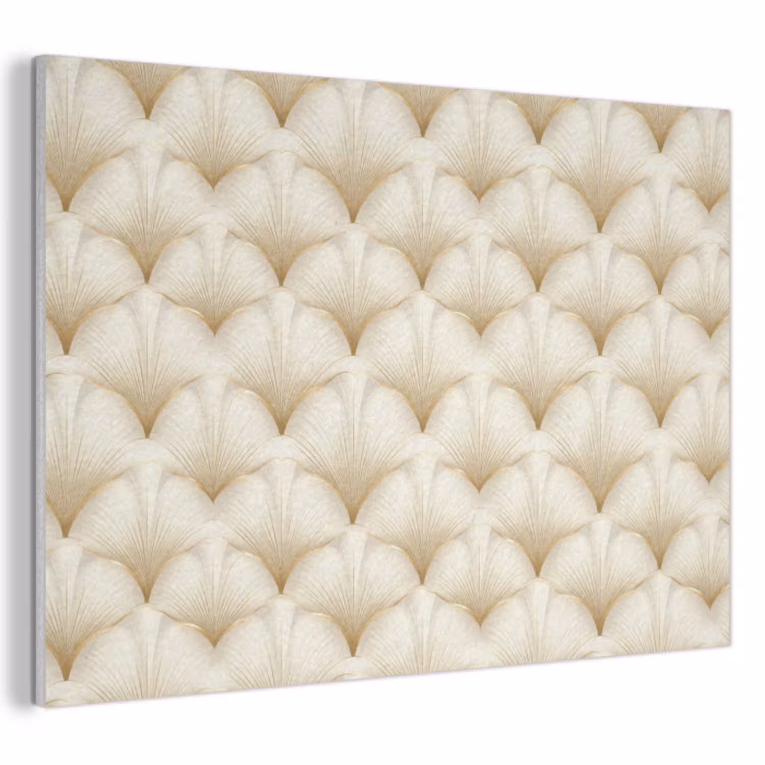 Waaier - Motief -  Goud PET vilt klein 837 -3d