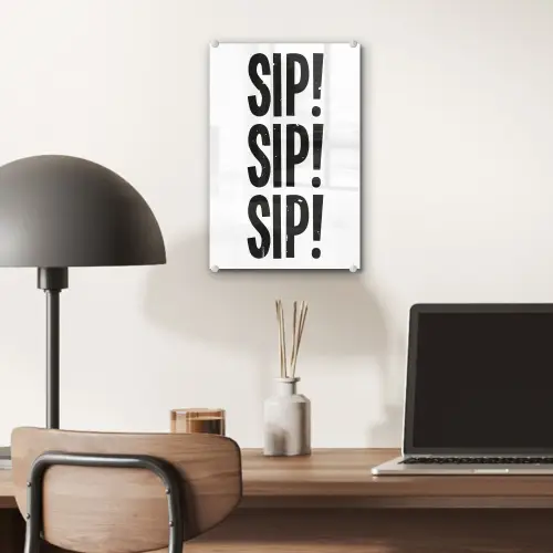 Vintage - Japandi - Decoratie - Black plexiglas 5mm klein -sfeer6